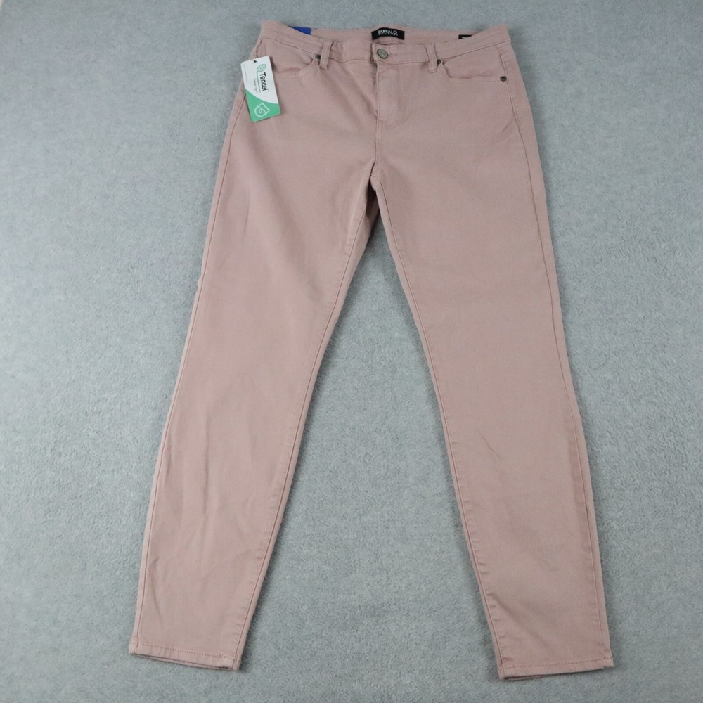 Buffalo David Bitton Jeans Womens‎ 10/30 Avalon Ankle Skinny Flex Denim Pink NWT